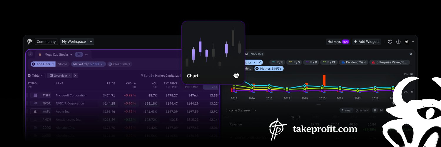 TakeProfit's banner