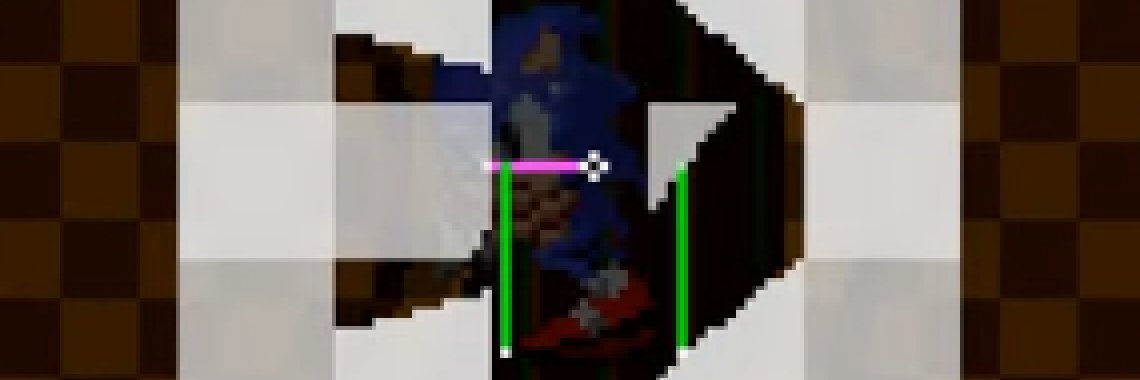 Under the Surface of Classic Sonic's banner