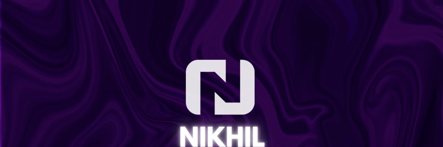 NIKHIL's banner