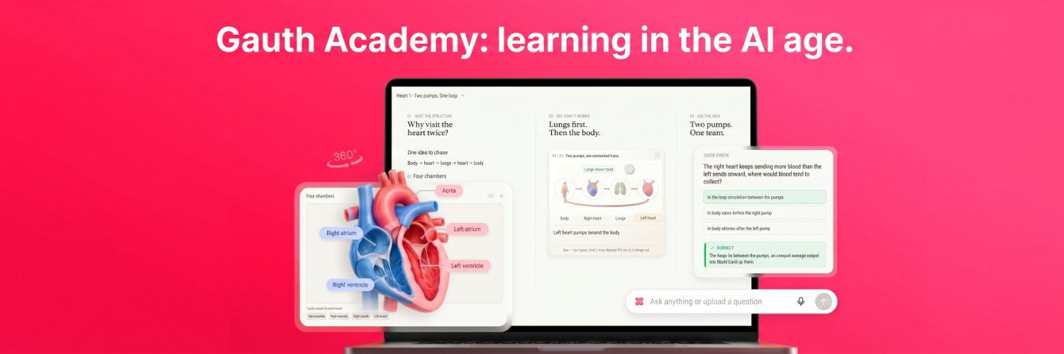 Gauth: AI Academy (the infinite mode)'s banner