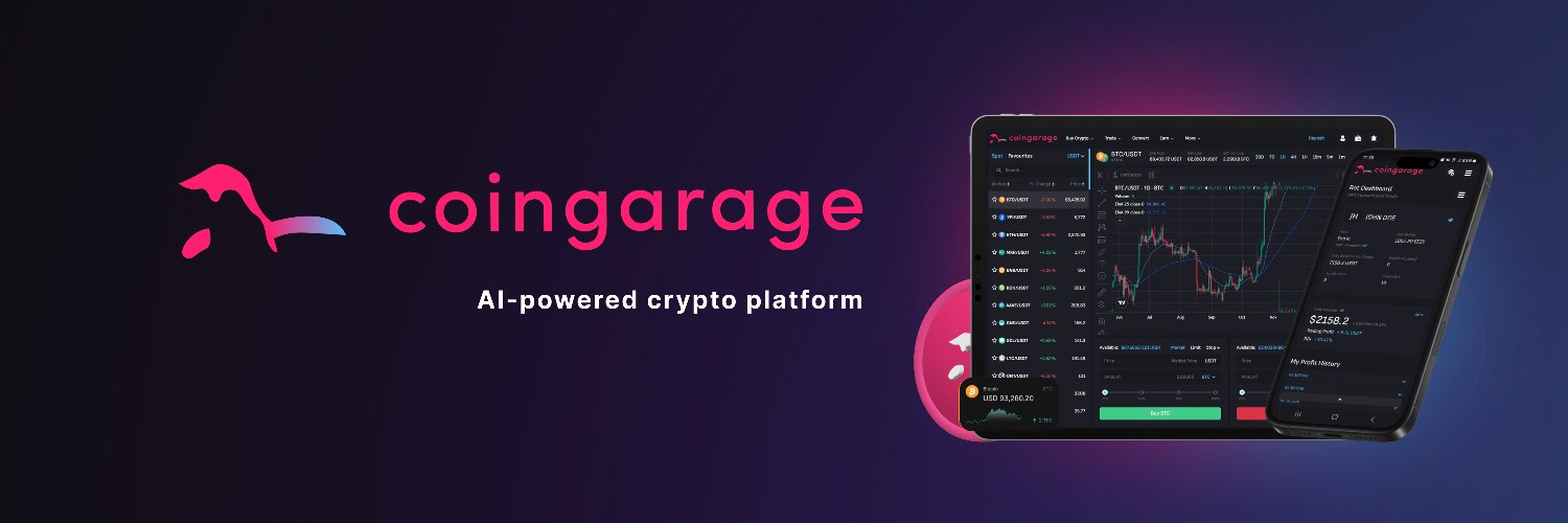 Coingarage's banner