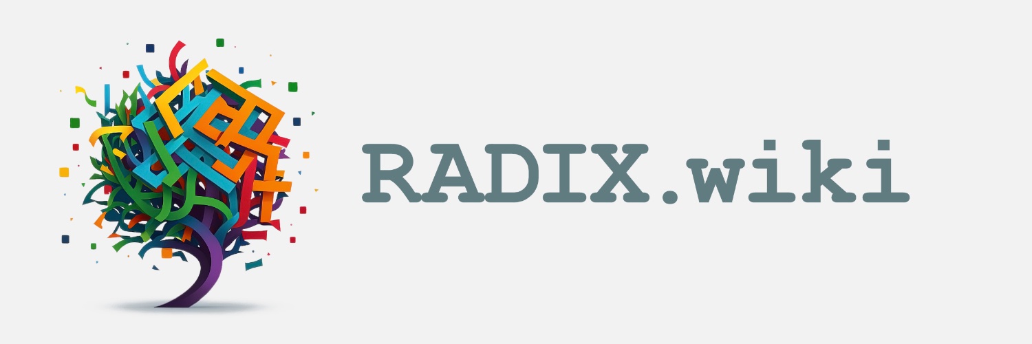 Radix Wiki | RadixWiki.xrd's banner