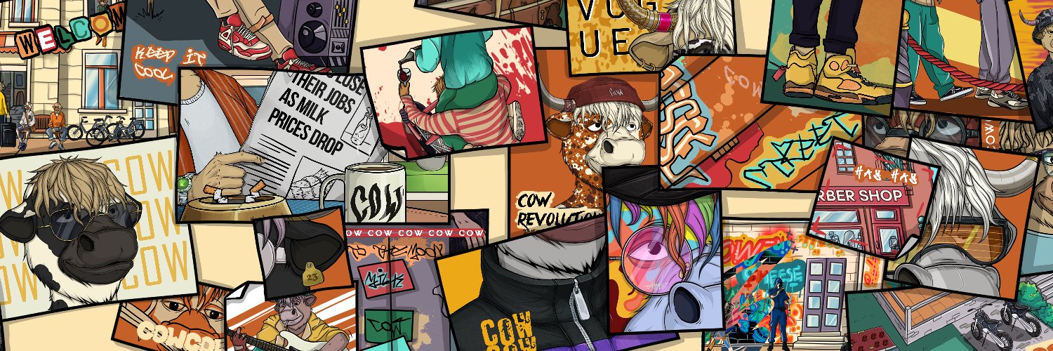 Cow Cow's banner