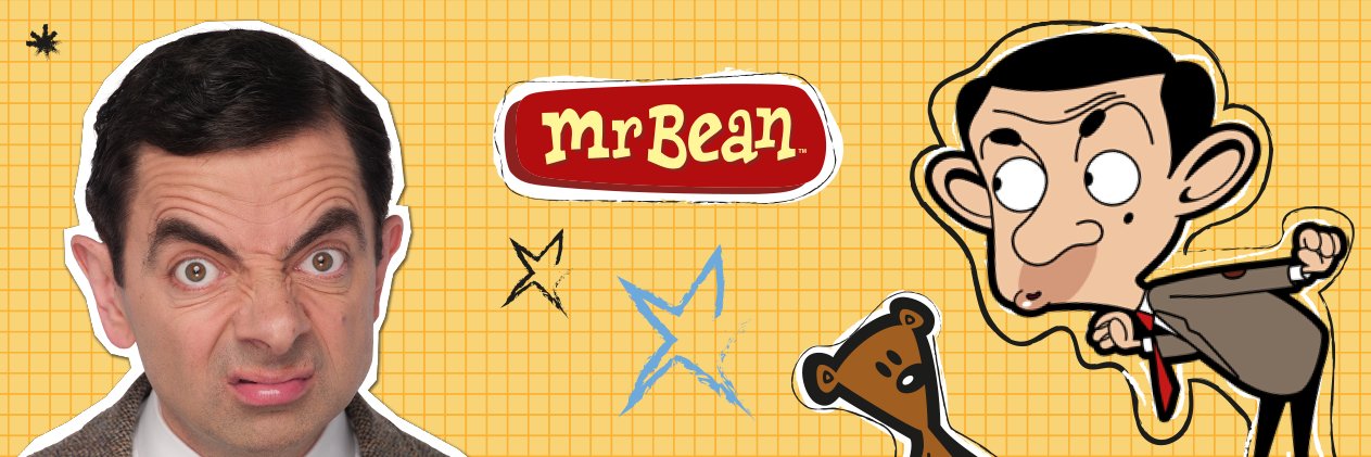 Mr Bean's banner