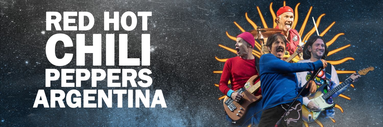 RHCP Argentina's banner