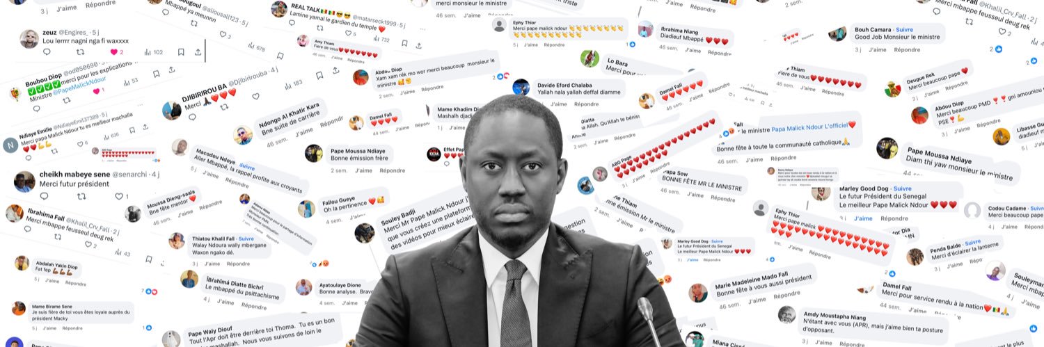 Papa Malick Ndour's banner