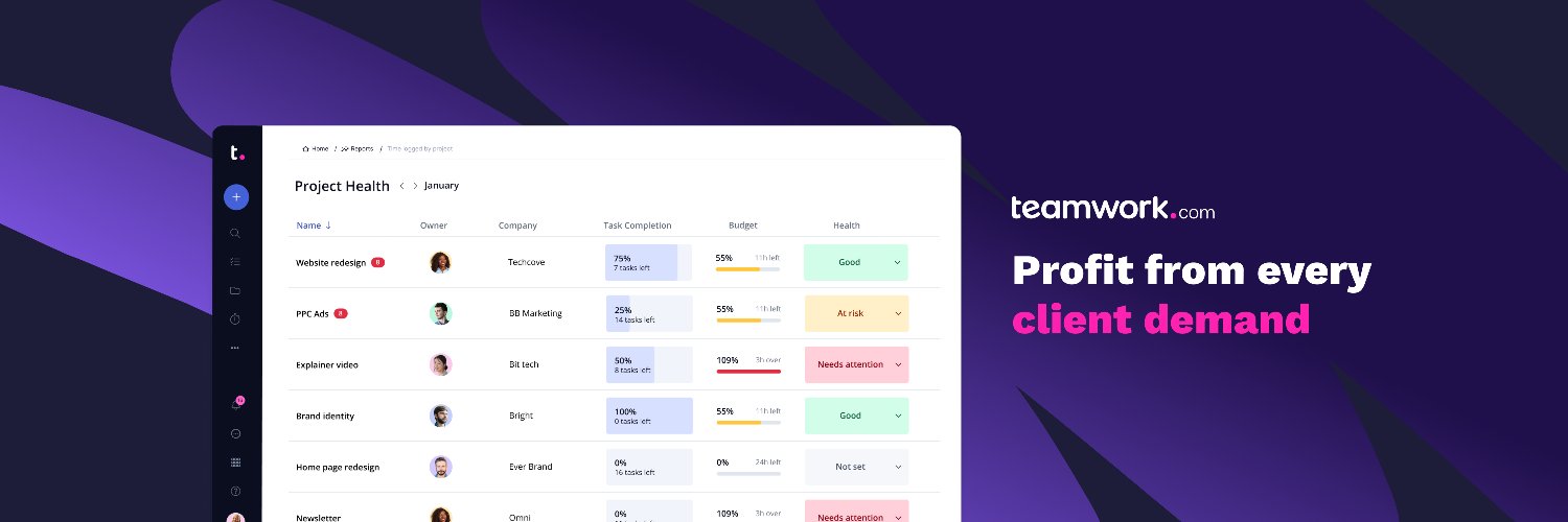 Teamwork.com's banner