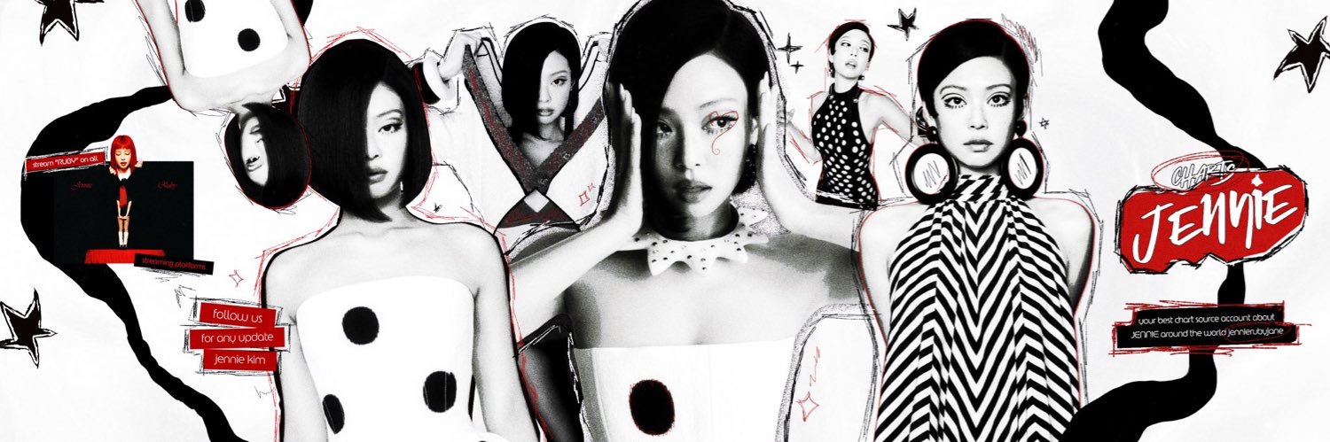 JENNIE Charts's banner