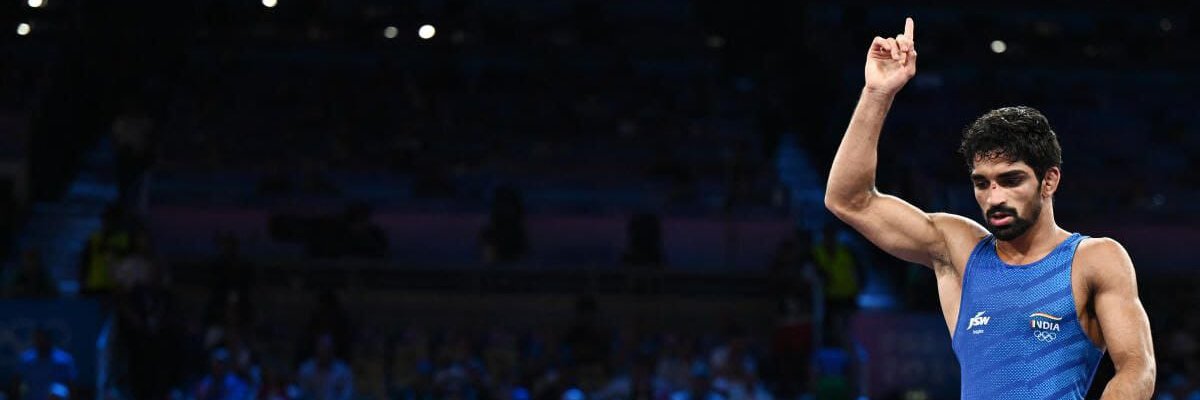 Aman Sehrawat's banner