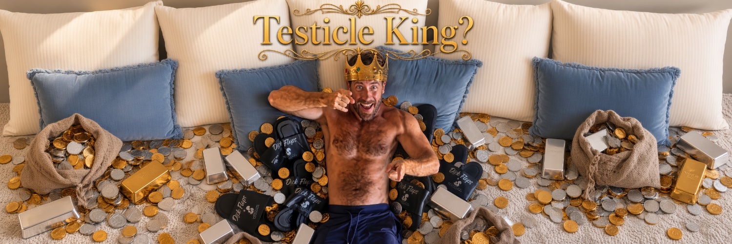 The Testicle King's banner