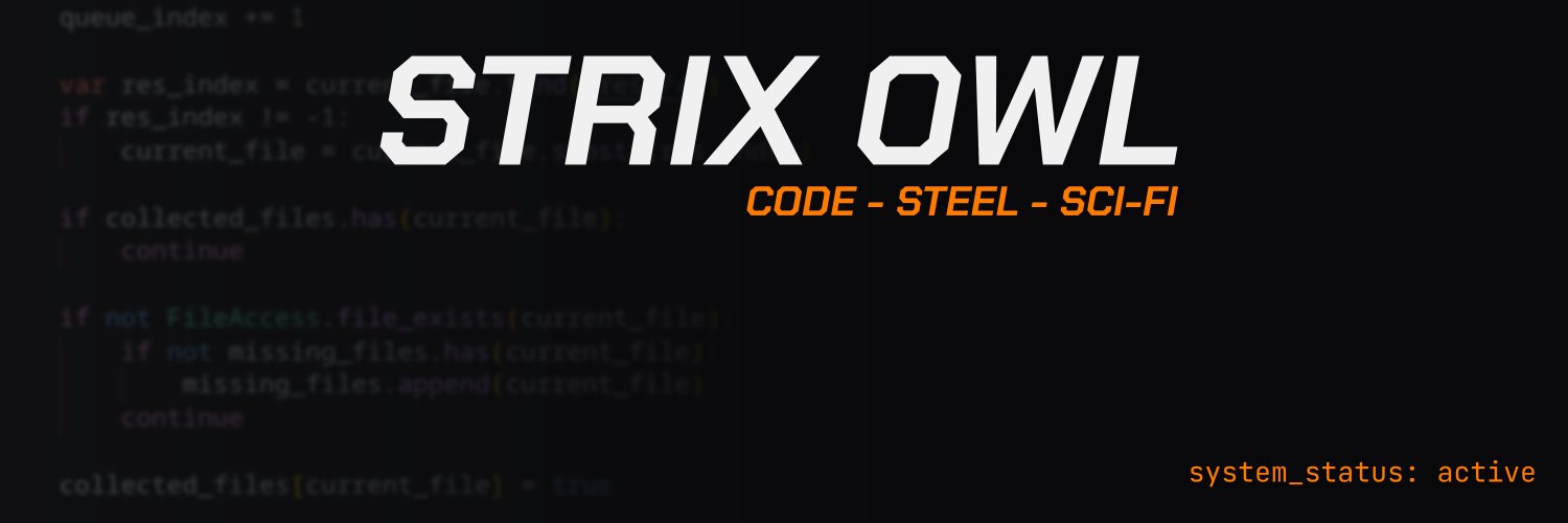 Strix Owl | Making Mech Game Code: Vulture's banner