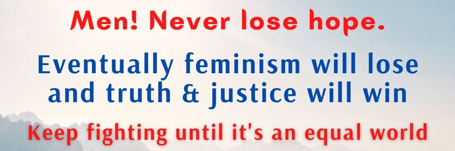 Save men from gender biased laws's banner