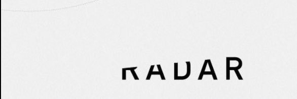 RADAR. رادار's banner