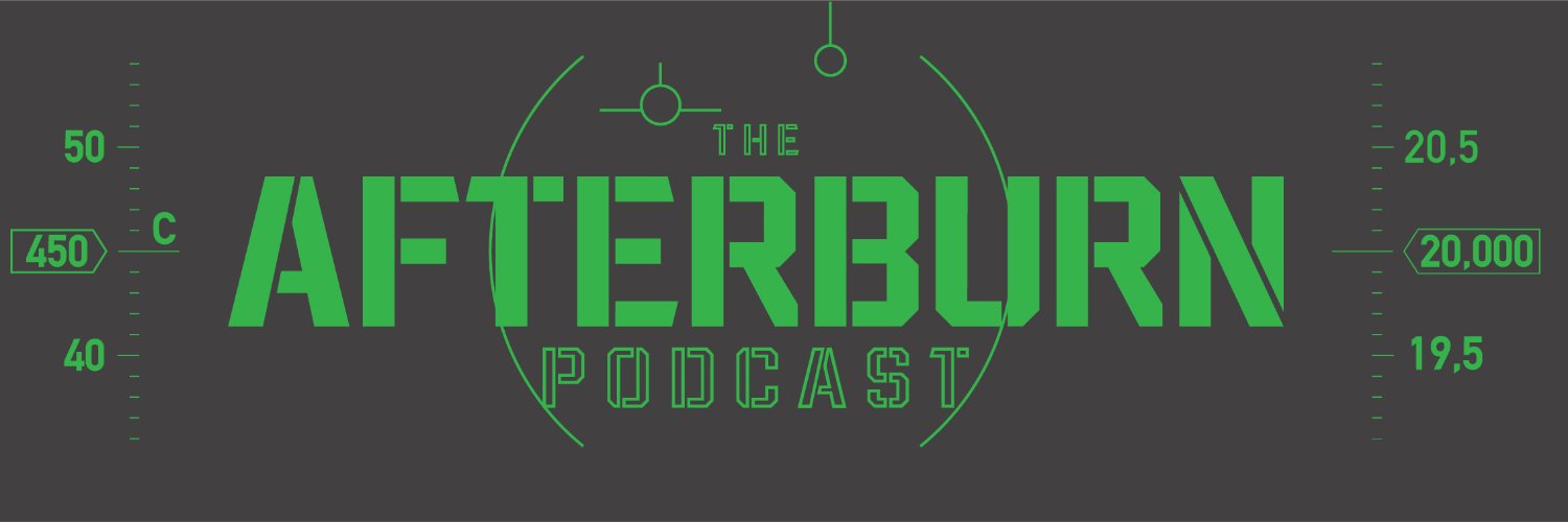 The Afterburn Podcast's banner
