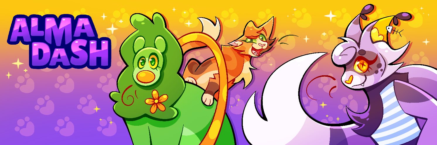 Alma Dash 🐱💜 (COMMS CLOSED)'s banner
