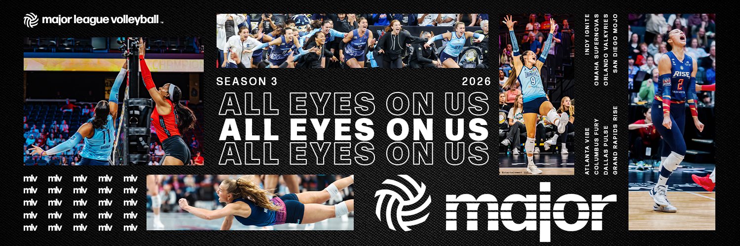 Major League Volleyball's banner
