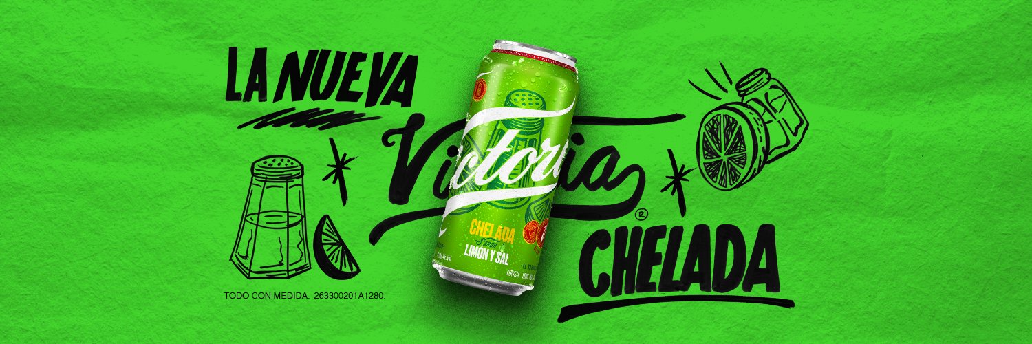 Cerveza Victoria's banner