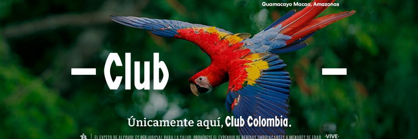 Cerveza Club Colombia's banner