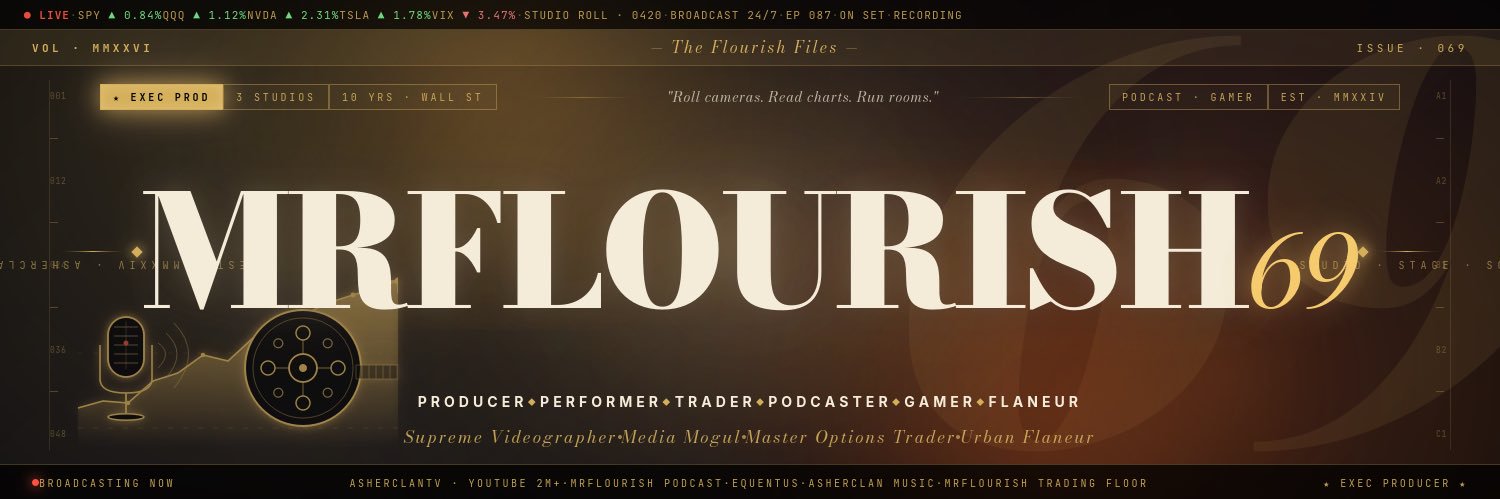 MrFlourish Award 🥇Producer, Podcaster, Trader's banner