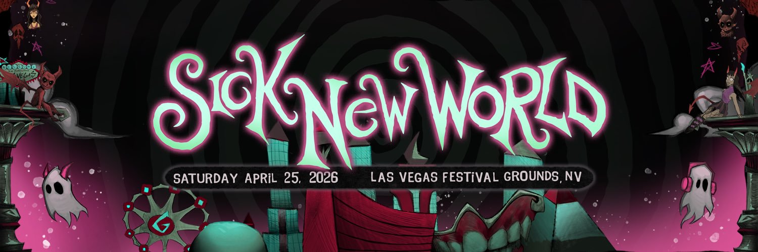 Sick New World Fest's banner