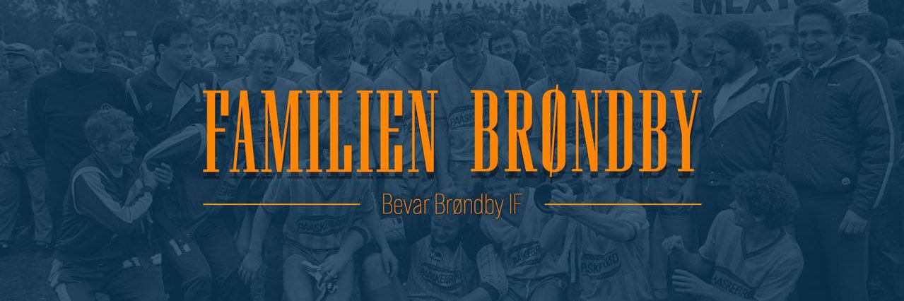Familien Brøndby - Bevar Brøndby IF's banner