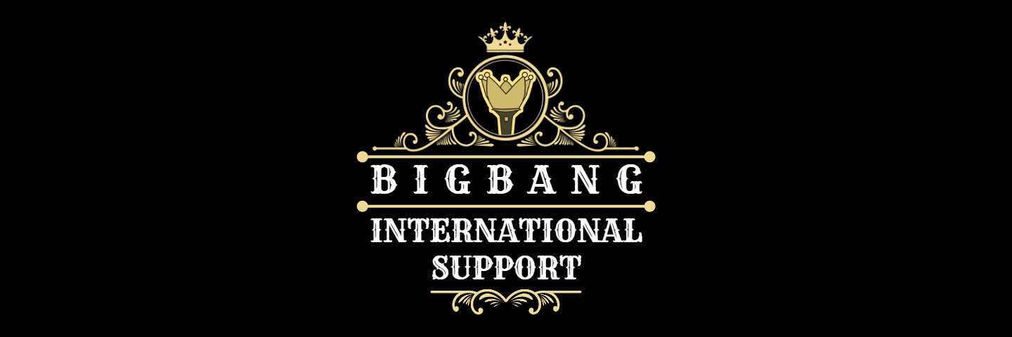 BIGBANG INTERNATIONAL SUPPORT's banner