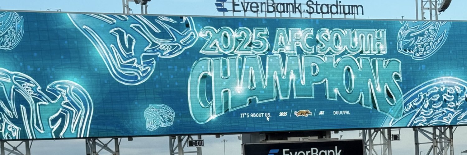 AFC South Champ Spodee 13-4's banner