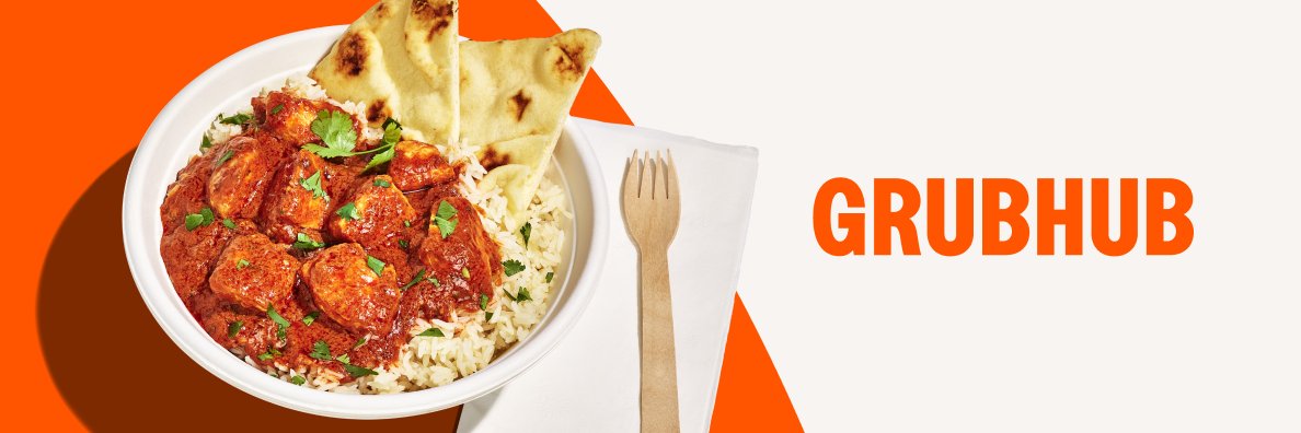 Grubhub's banner