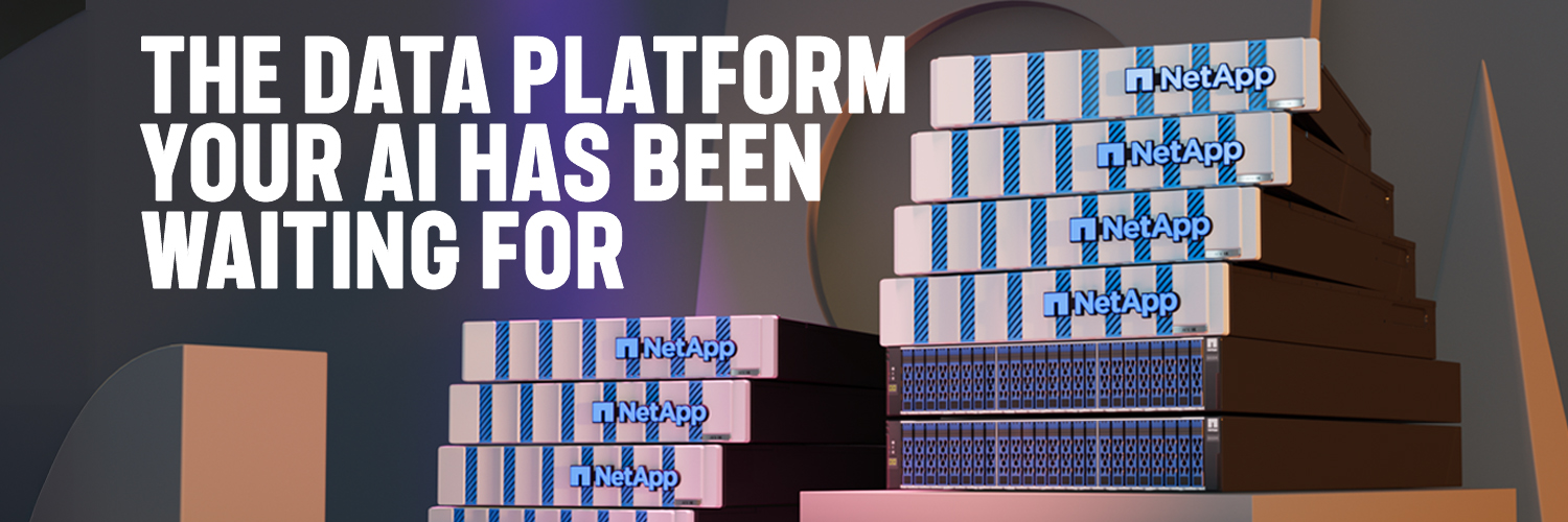 NetApp's banner