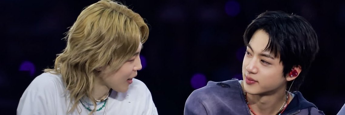 bts jin²'s banner
