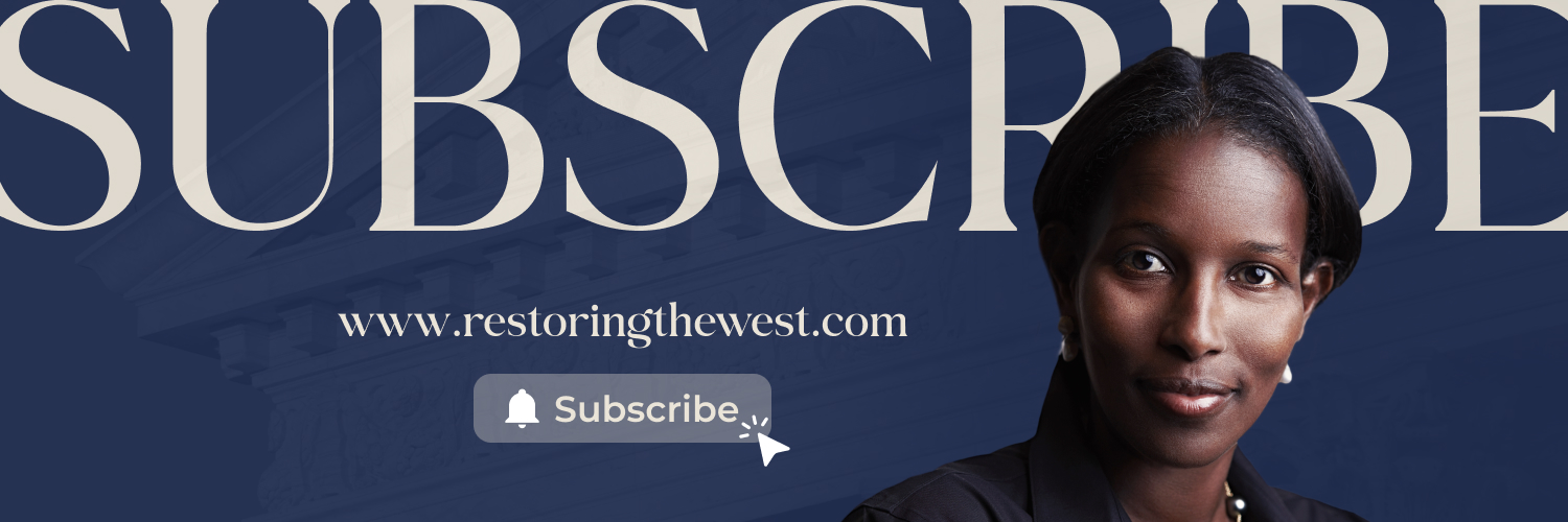 Ayaan Hirsi Ali's banner