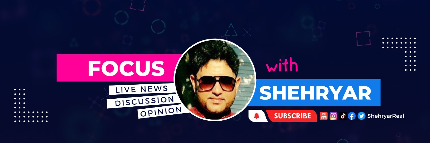 Shehryar Bukhari's banner
