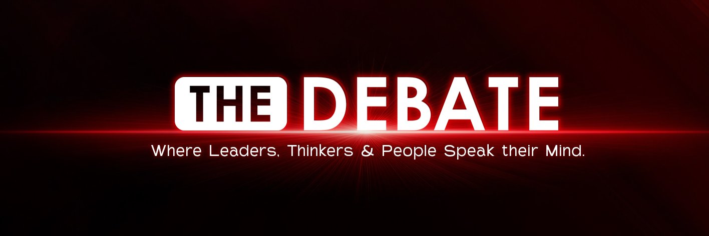 The Debate's banner