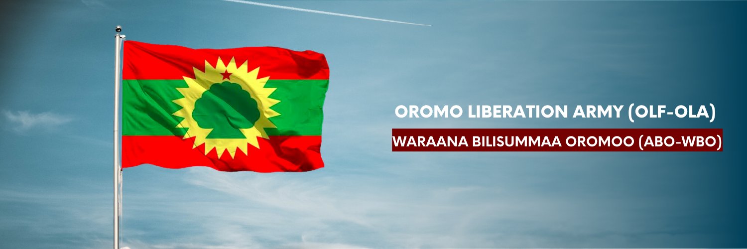 Oromo Liberation Army OLF-OLA's banner