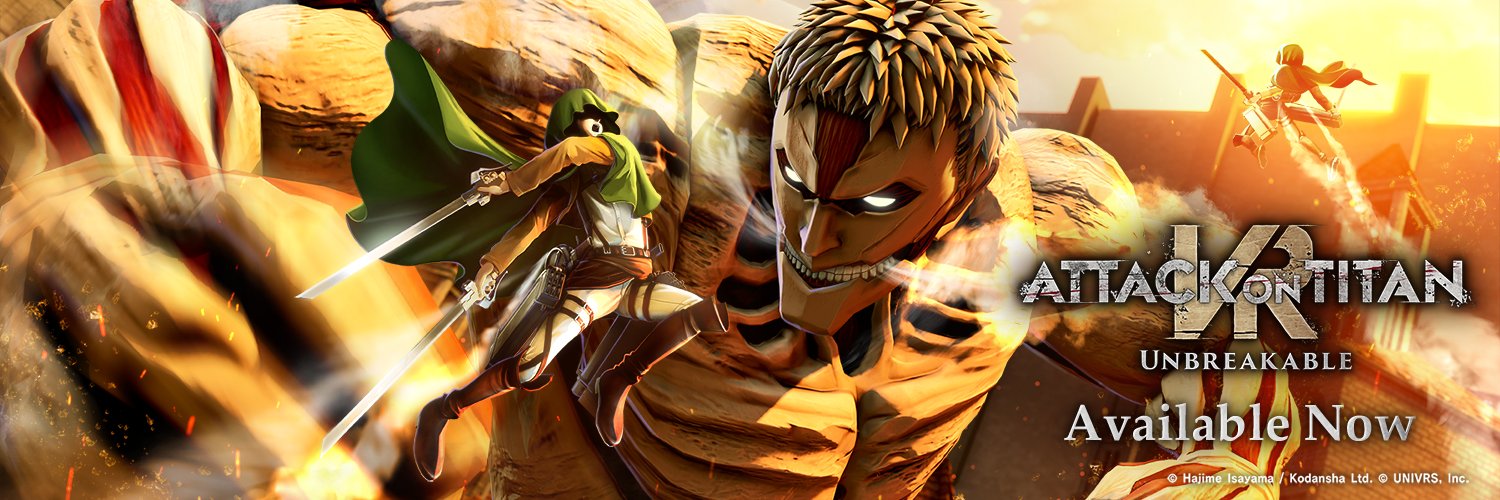 Attack on Titan VR: Unbreakable's banner
