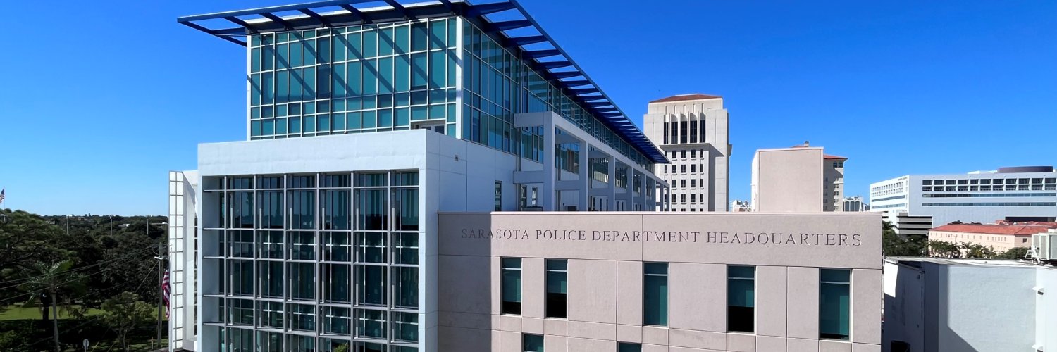 Sarasota Police Department's banner