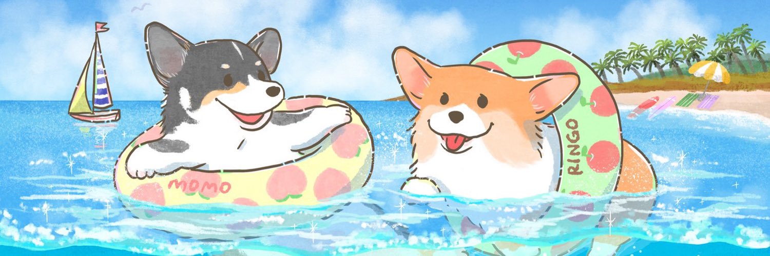 しおぽん（りんごとももとばなな）'s banner