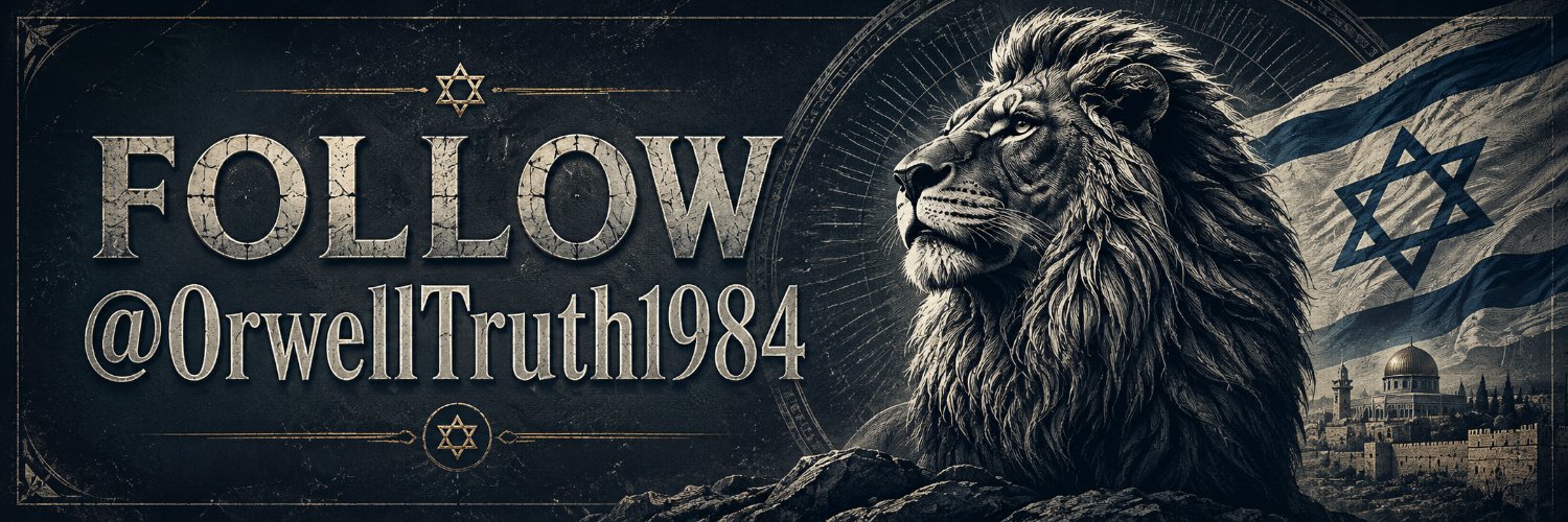 George Orwell's banner