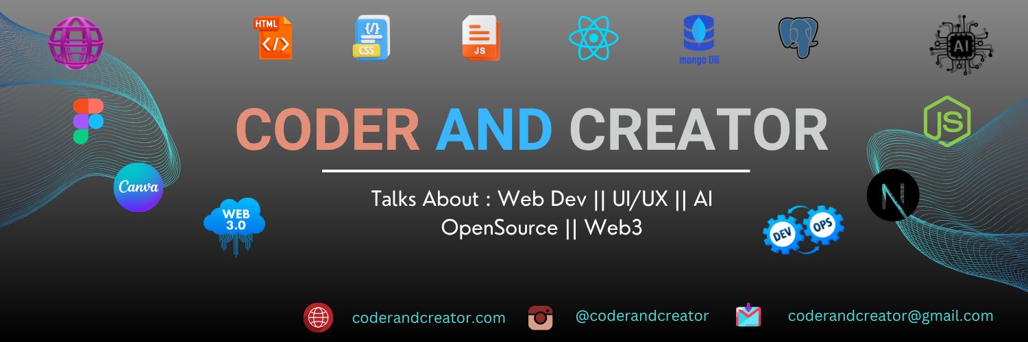 coderandcreator's banner