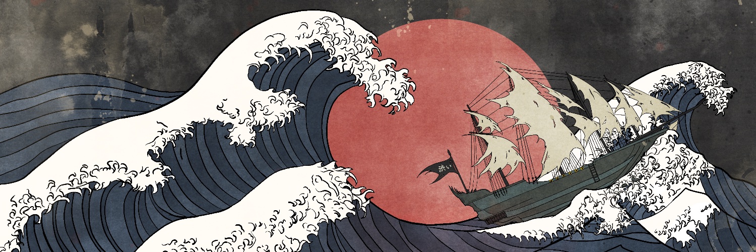 Pirates of Fukushū's banner