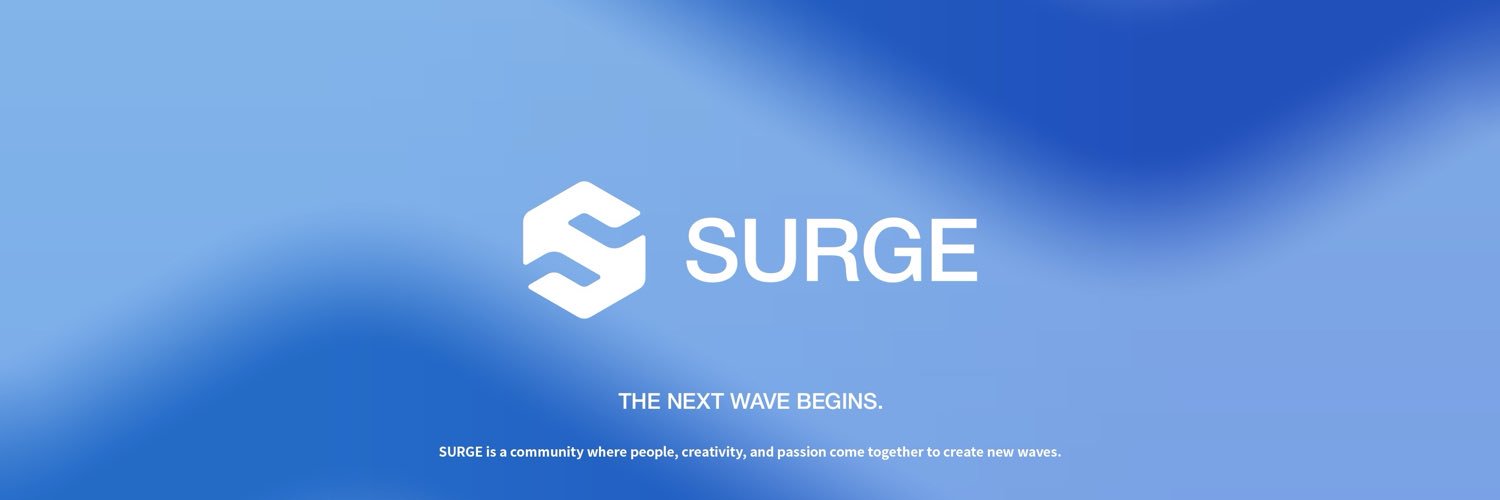 SURGE's banner