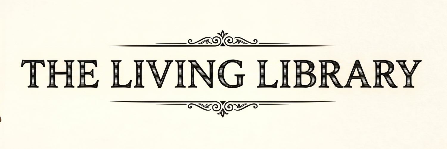 The Living Library's banner