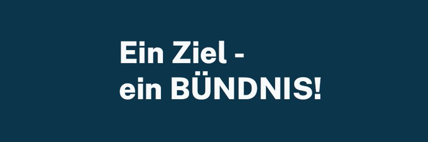 BÜNDNIS DEUTSCHLAND's banner