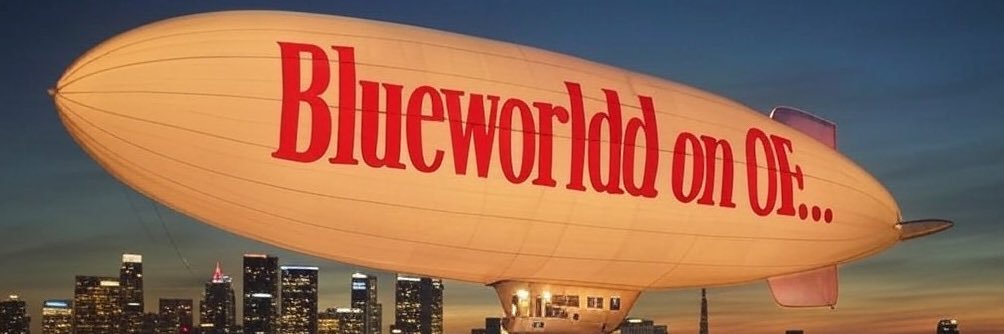 Blue World's banner
