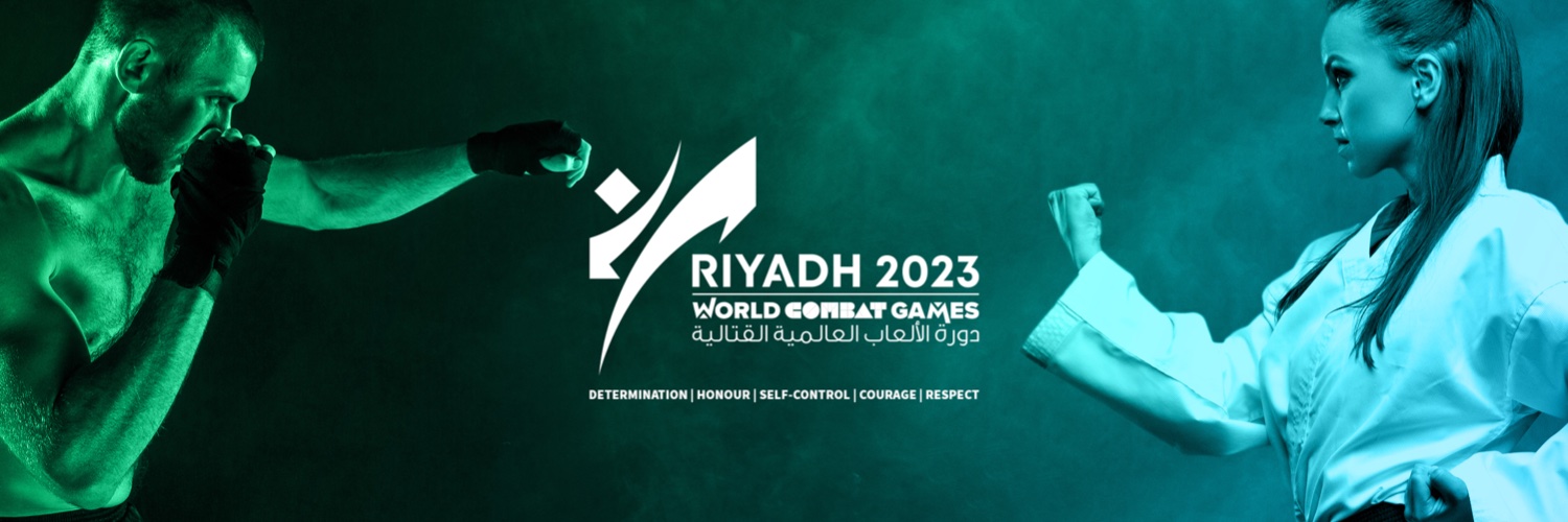 Riyadh 2023 World Combat Games's banner