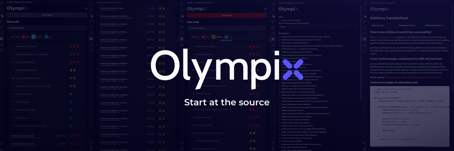 Olympix's banner