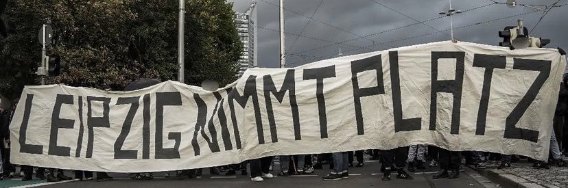 Leipzig nimmt Platz's banner