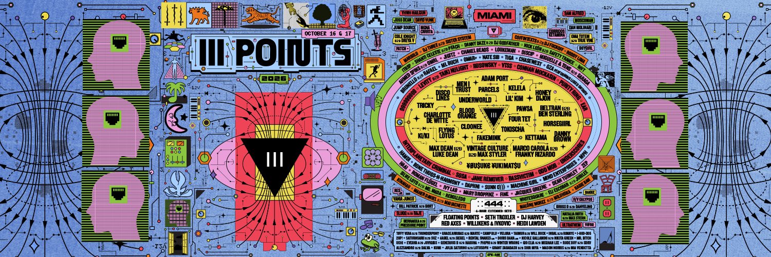 III Points Festival's banner