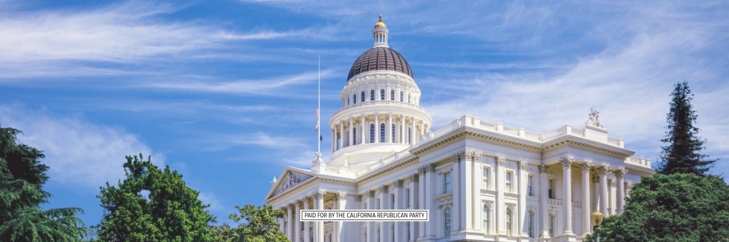 California Republican Party's banner