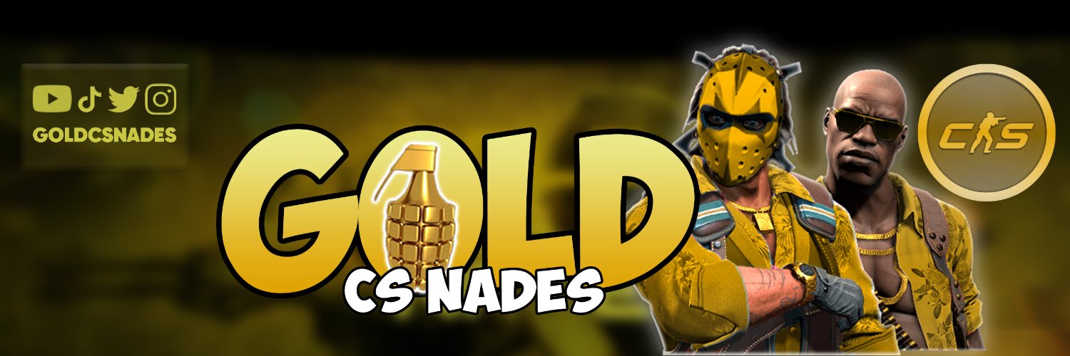 Gold CS Nades's banner